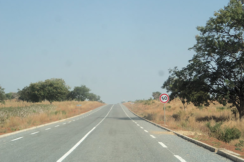 Route nationales n° 17: Tronçon  Bassar-Kabou